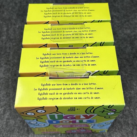 UglyDolls Artist Series Plush 4pc Bundle - 3 New in Box/Sealed 1 Open Box Age 4+ - Picture 9 of 9